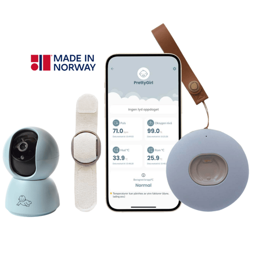BabySensor Relax – Best i test 2025 | Smart babycall med sensor, HD kamera og 4G - BabySensor