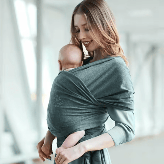 BabySensor bæresjal - Mykt og nært for babyen din - BabySensor