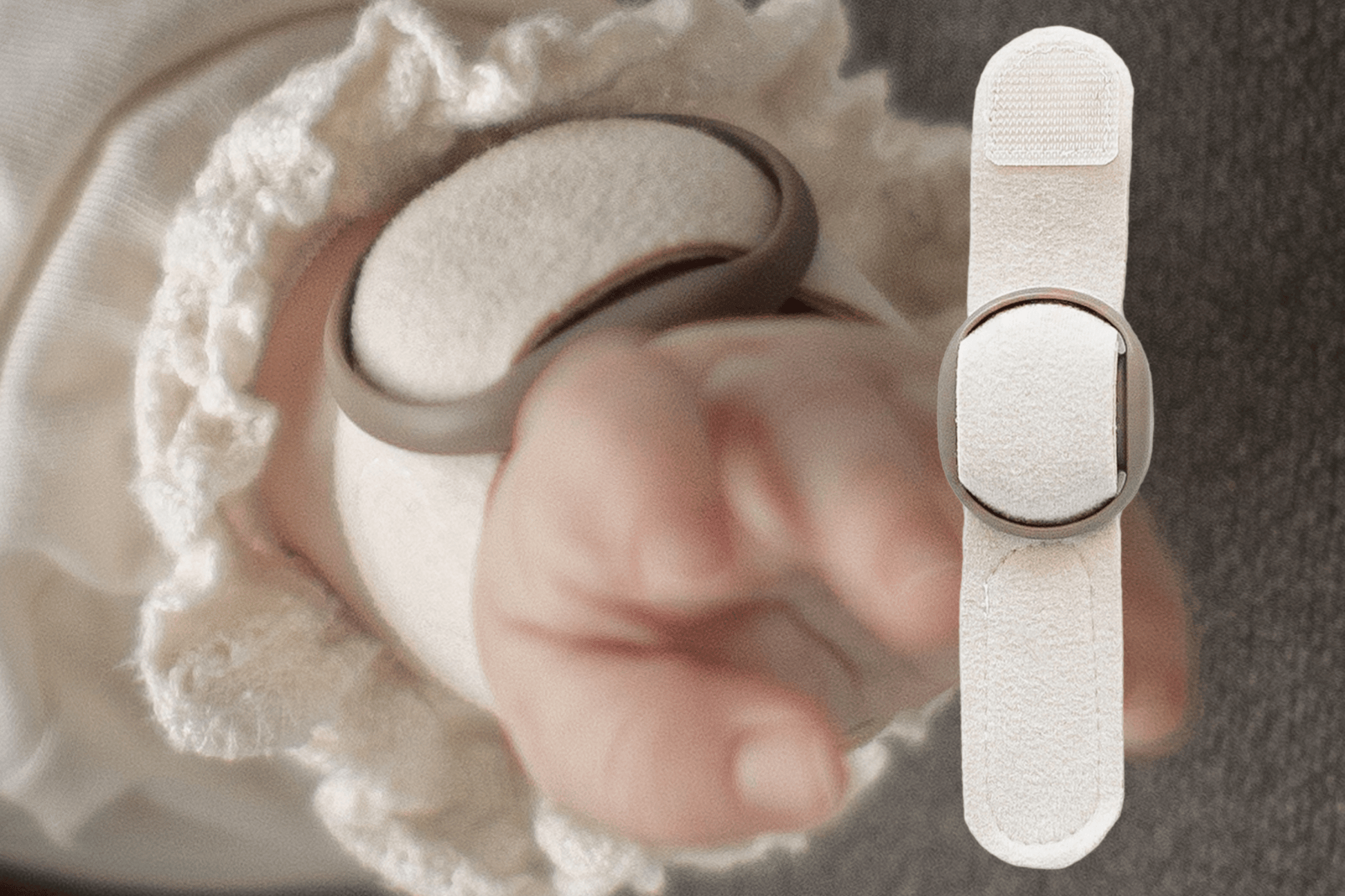 BabySensor Oeko - Tex armbånd - 3 størrelser i pakken - BabySensor