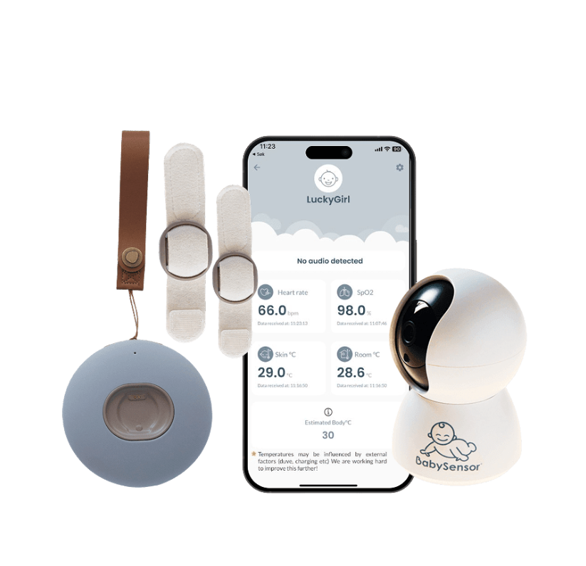 BabySensor Relax Twin - Trygghet til 2 - BabySensor